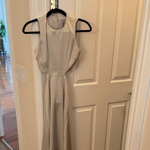 Aritzia Cream Midi Dress